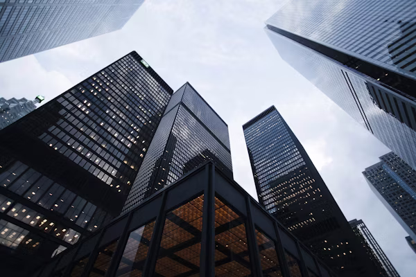 Corporate office towers